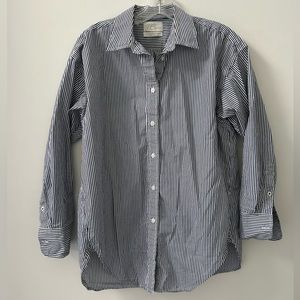 J. Crew relaxed fit striped button up